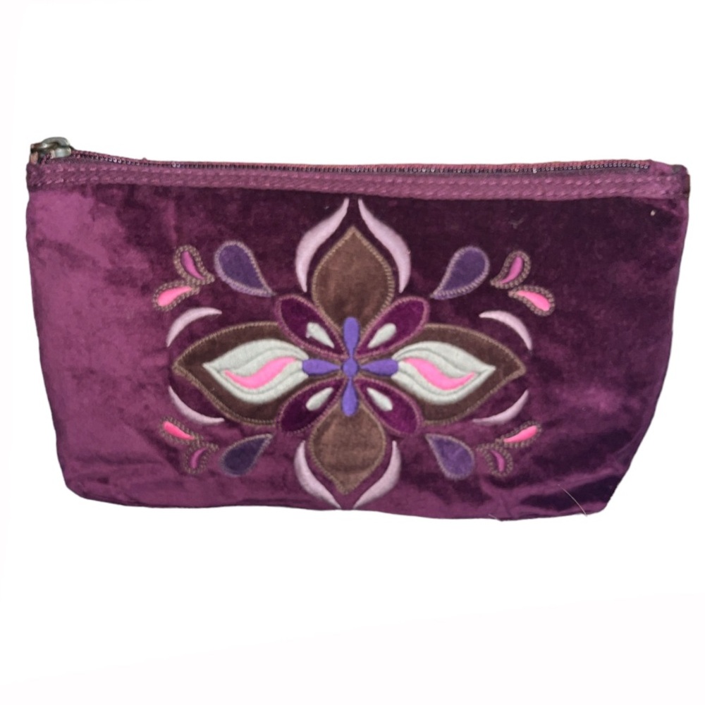 Lucky Brand Velvet Makeup Case